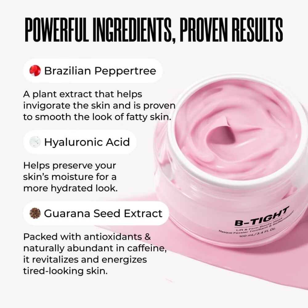 NIB Maelys | B-TIGHT Lift & Firm Booty Mask with Brazilian Peppertree + Caffeine - Picture 5 of 8
